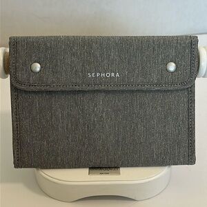 Sephora Brush Bag in silvery grey